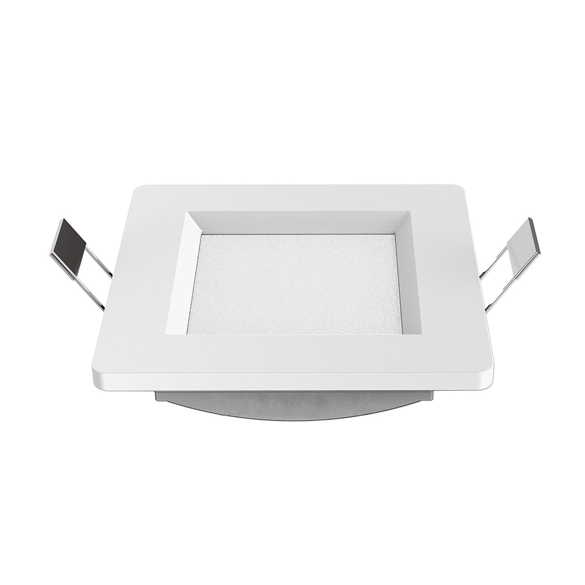 205101  Intego Ultra-Slim Square Small 8W 2700K IP42 Cut-Out 85x85mm
